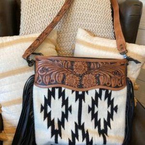 Beautiful American Darling 100% real leather purse